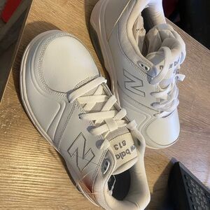 New Balance Red and White Walking Shoes